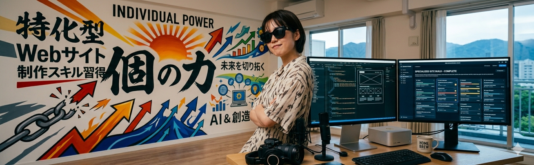 正直AI使えばデジタルアートは簡単に作れる