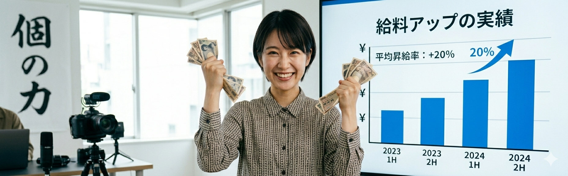 インフレに負けない「稼ぐ力」