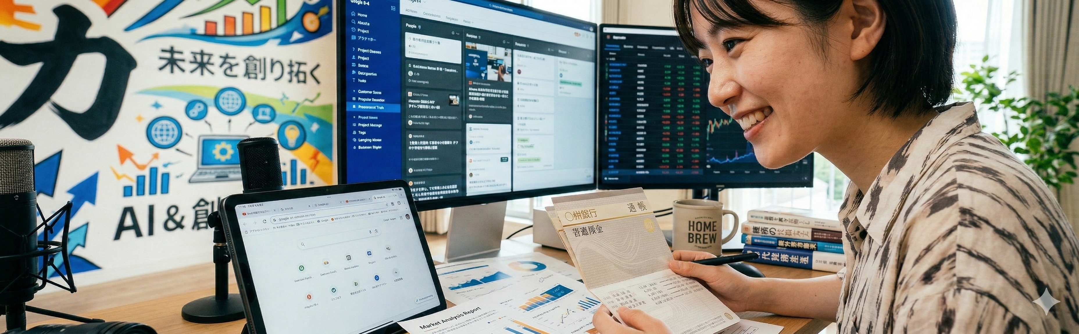 自宅を最高の職場に変えるライフスタイル