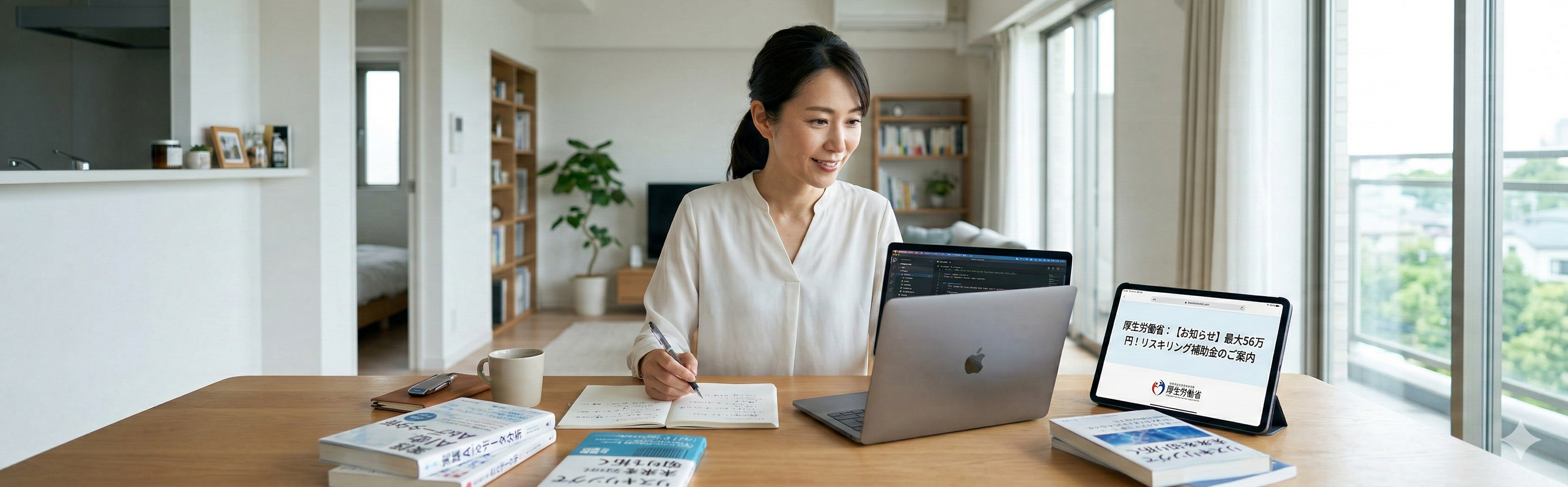 ママの再挑戦を支援する国の補助金